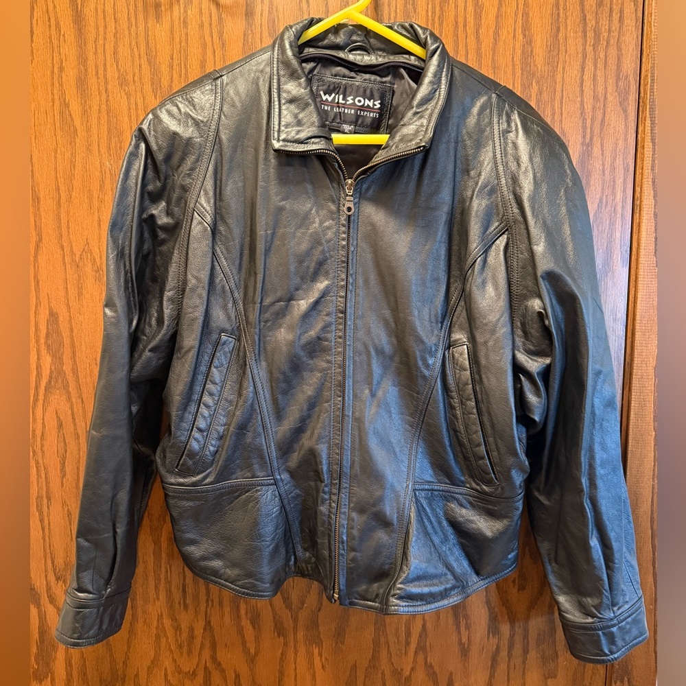 Wilsons Women's Genuine Leather Biker Jacket